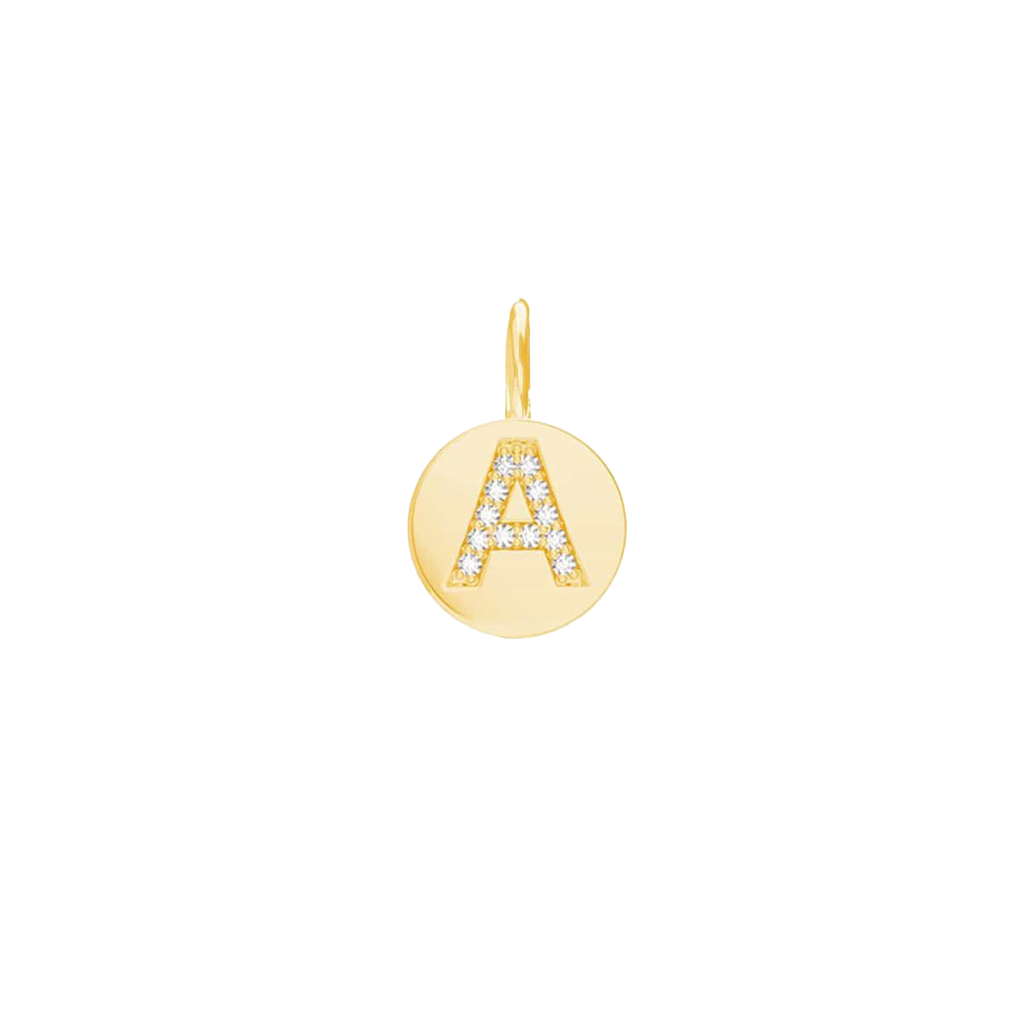 Diamond Initial Coin Charm M20886