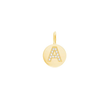 Diamond Initial Coin Charm M20886