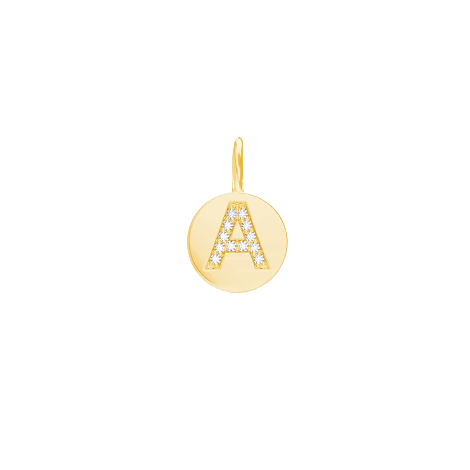 Diamond Initial Coin Charm M20886