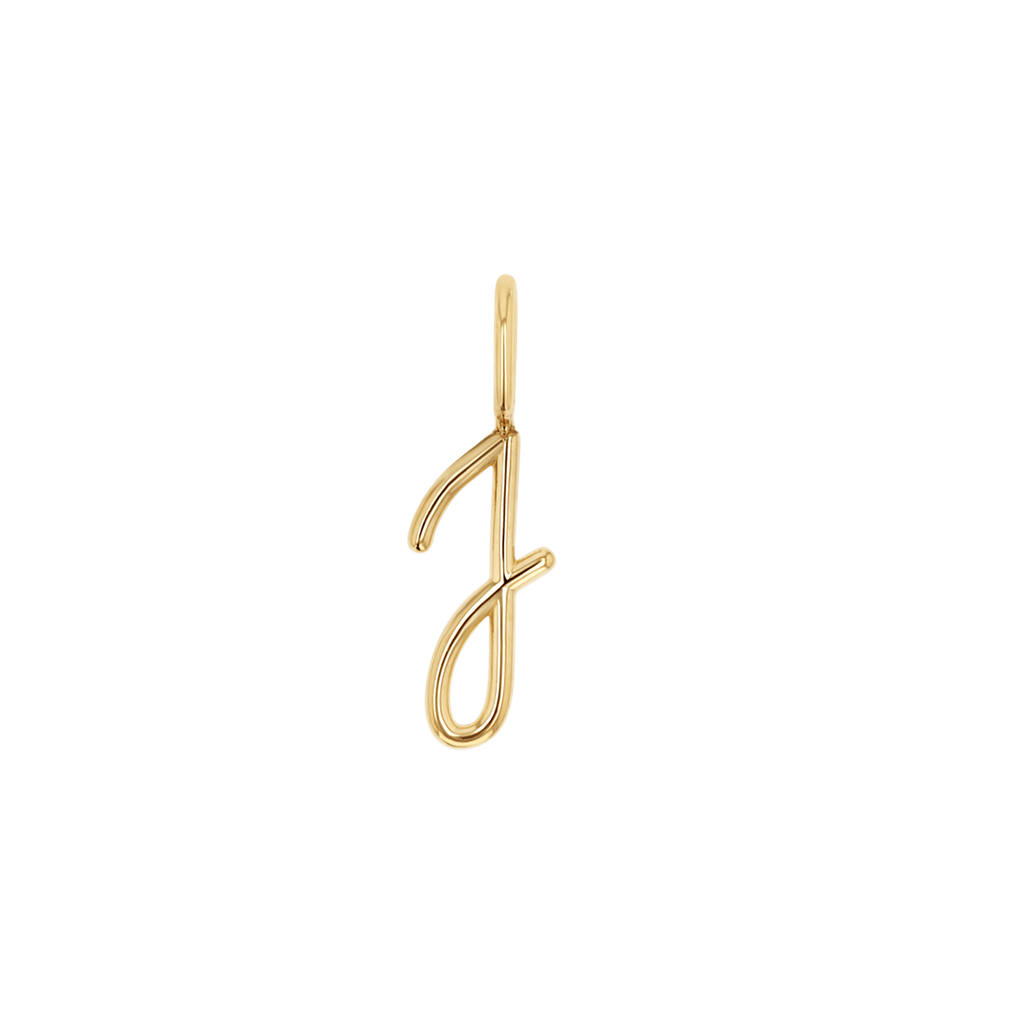 Script Letter Charm U808