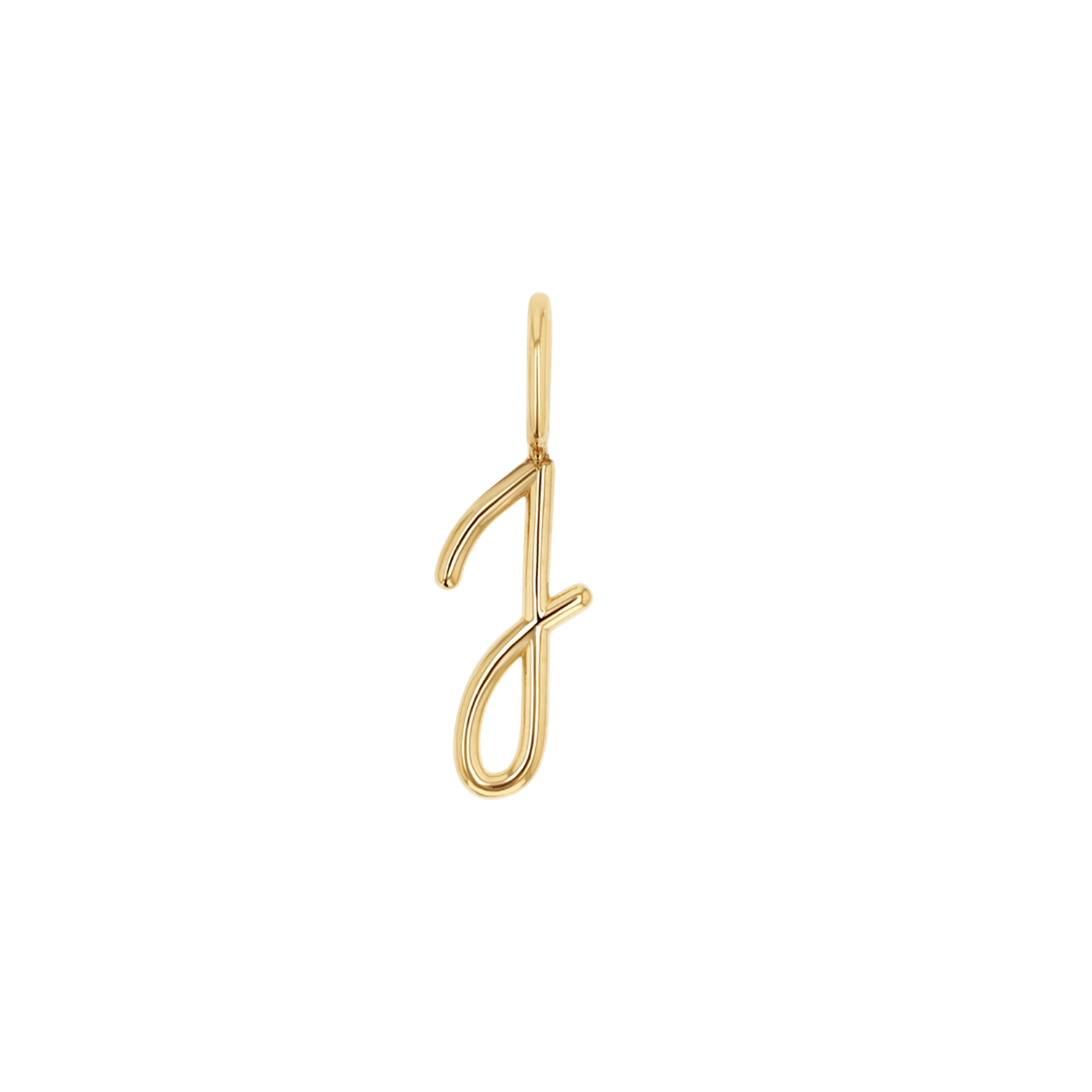Script Letter Charm U808