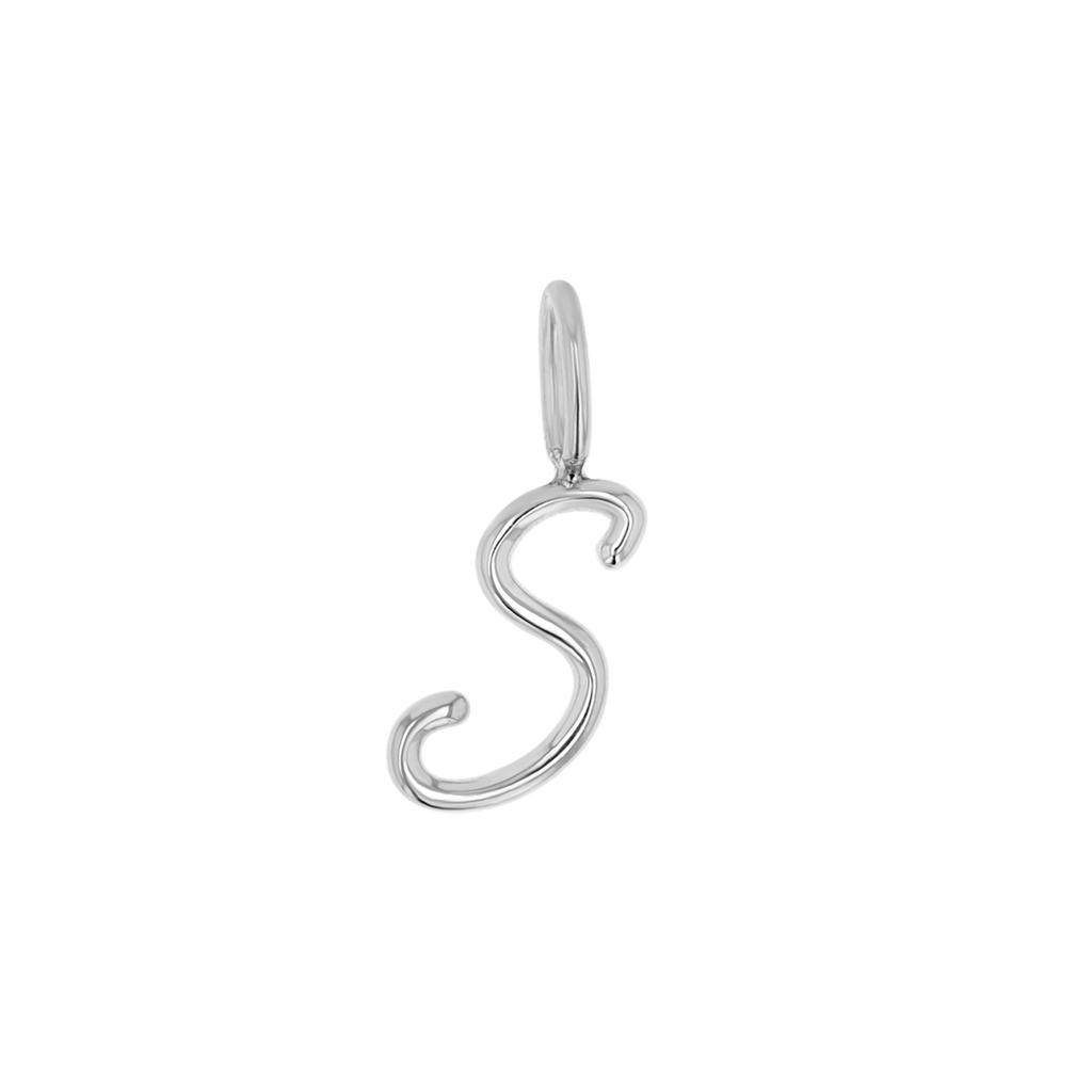 Script Letter Charm U808