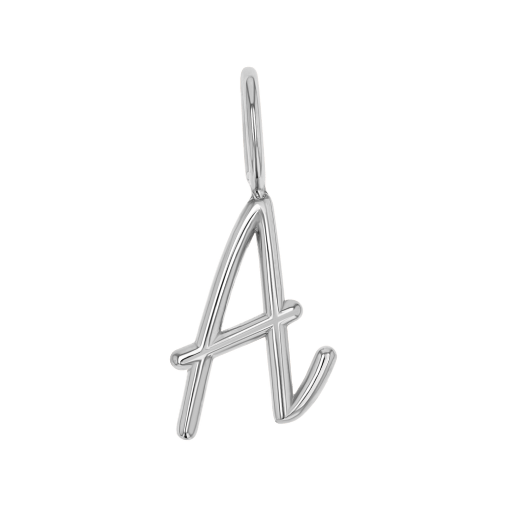 Script Letter Charm U808