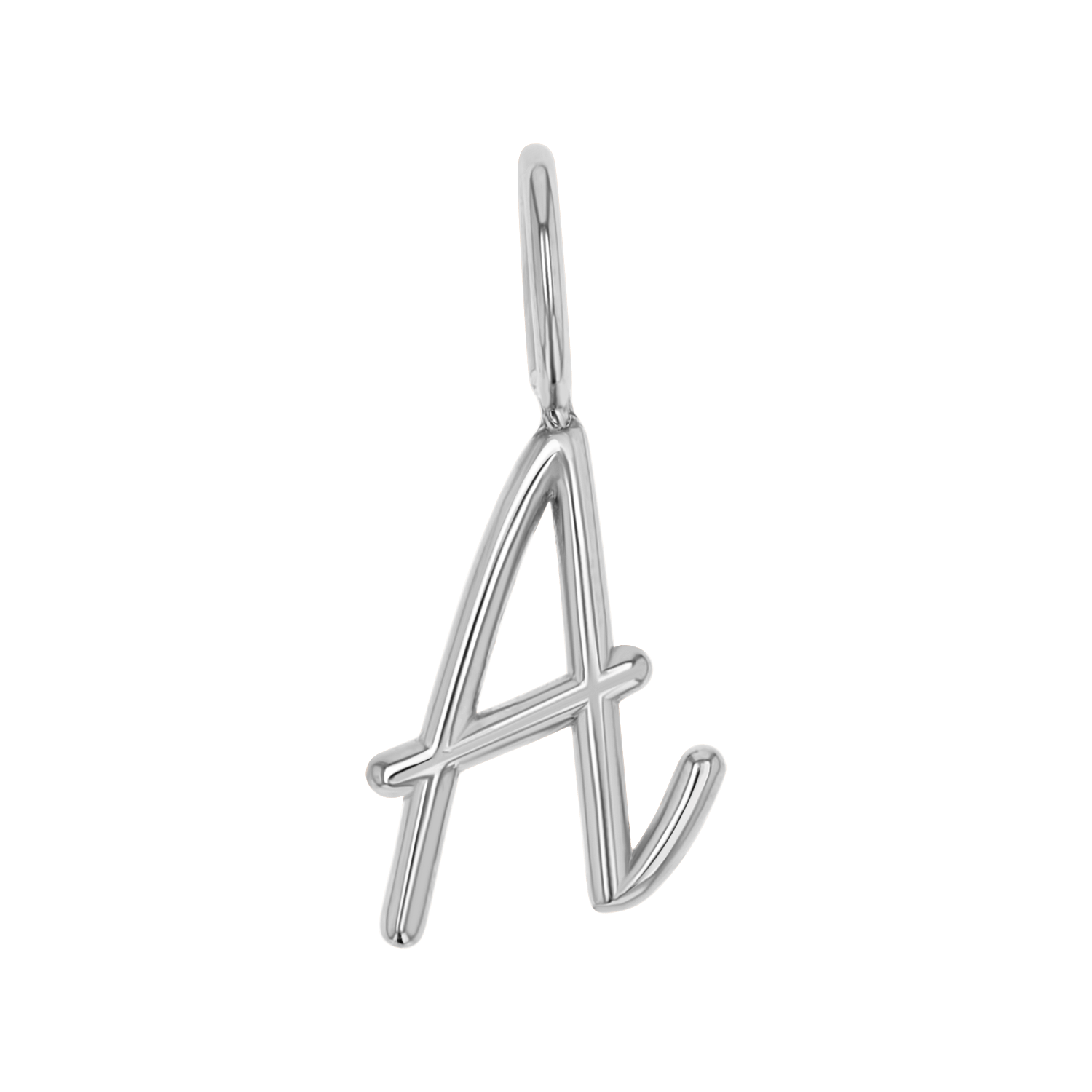 Script Letter Charm U808
