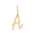 Script Letter Charm U808