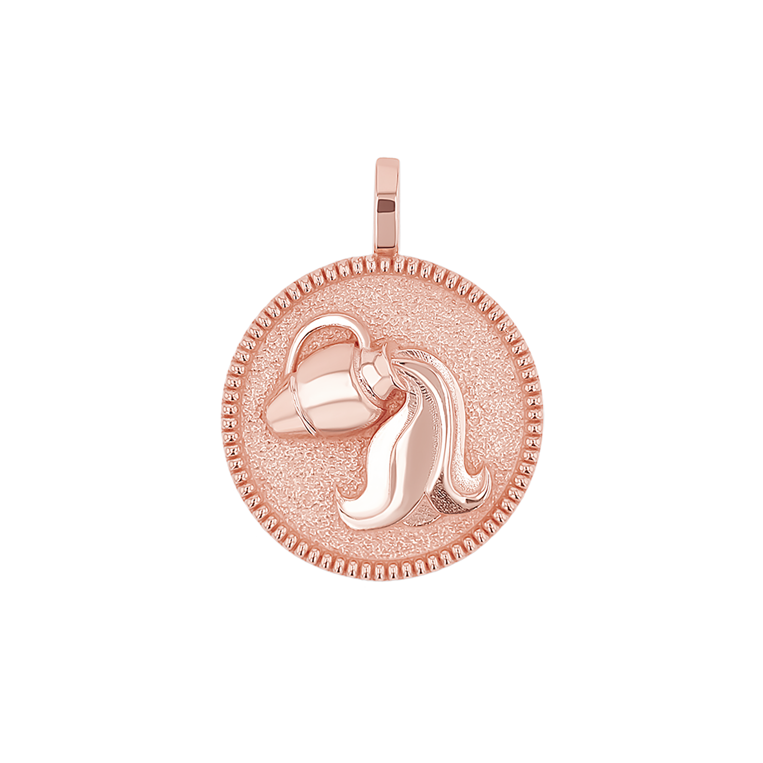 Zodiac Coin Medallion Charm B174029