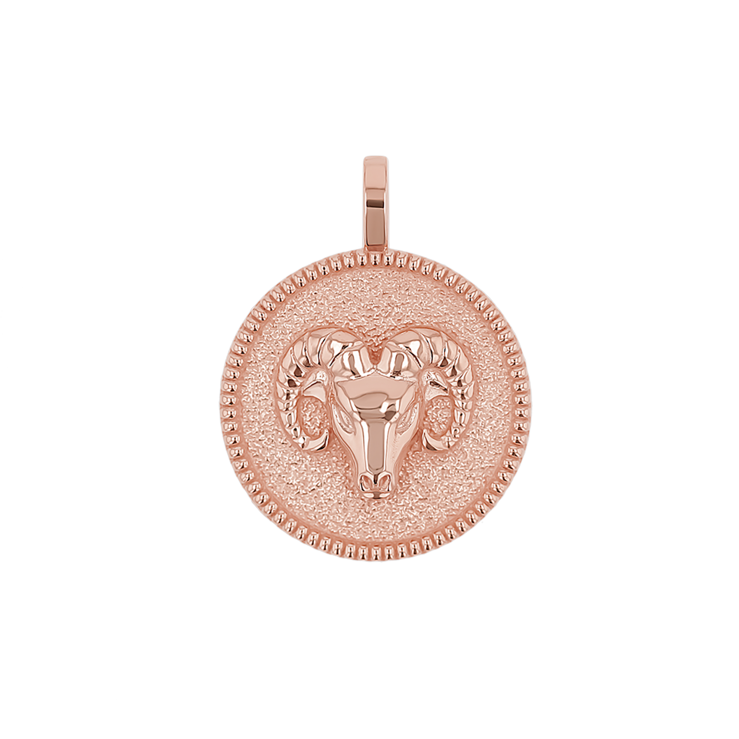 Zodiac Coin Medallion Charm B174029