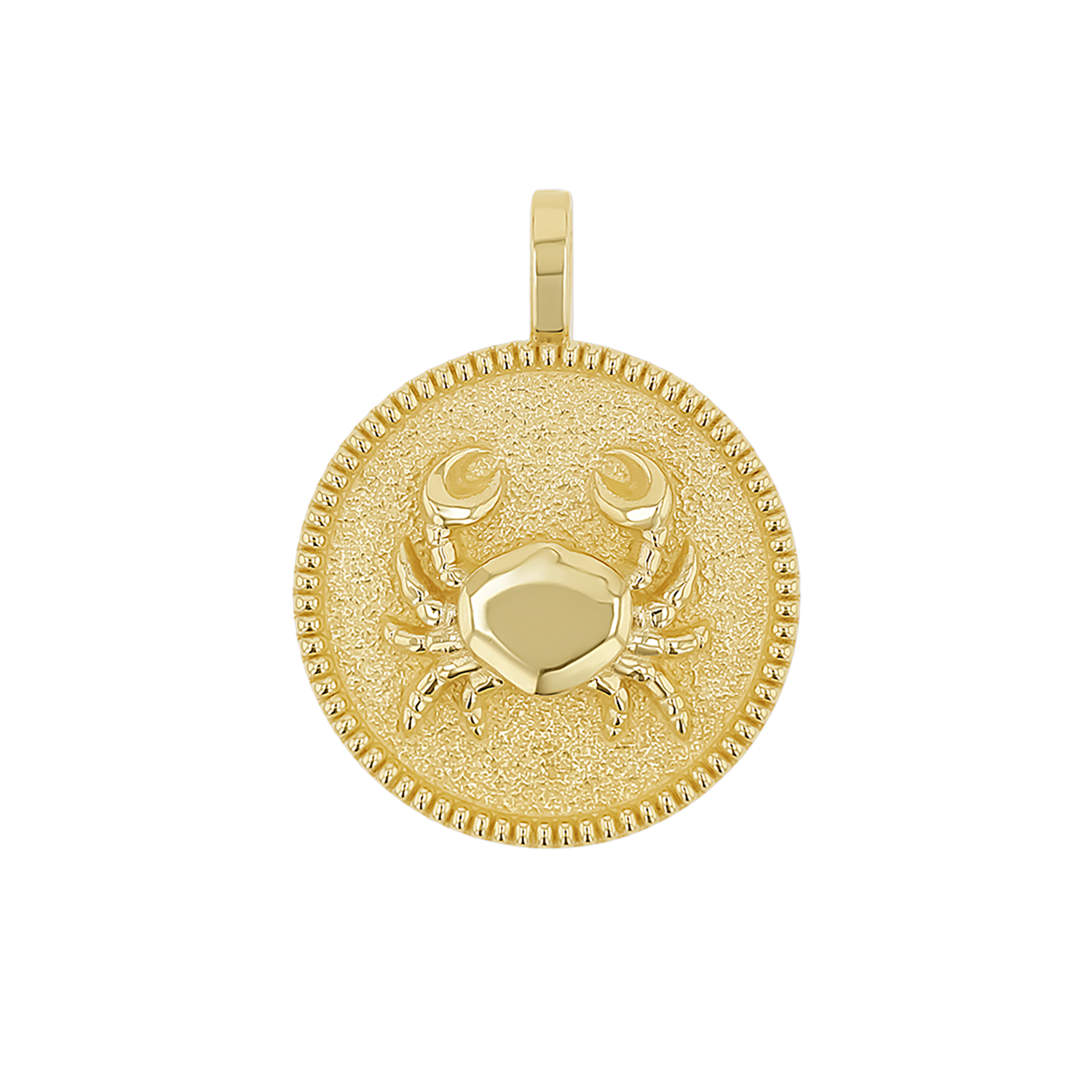 Zodiac Coin Medallion Charm B174029