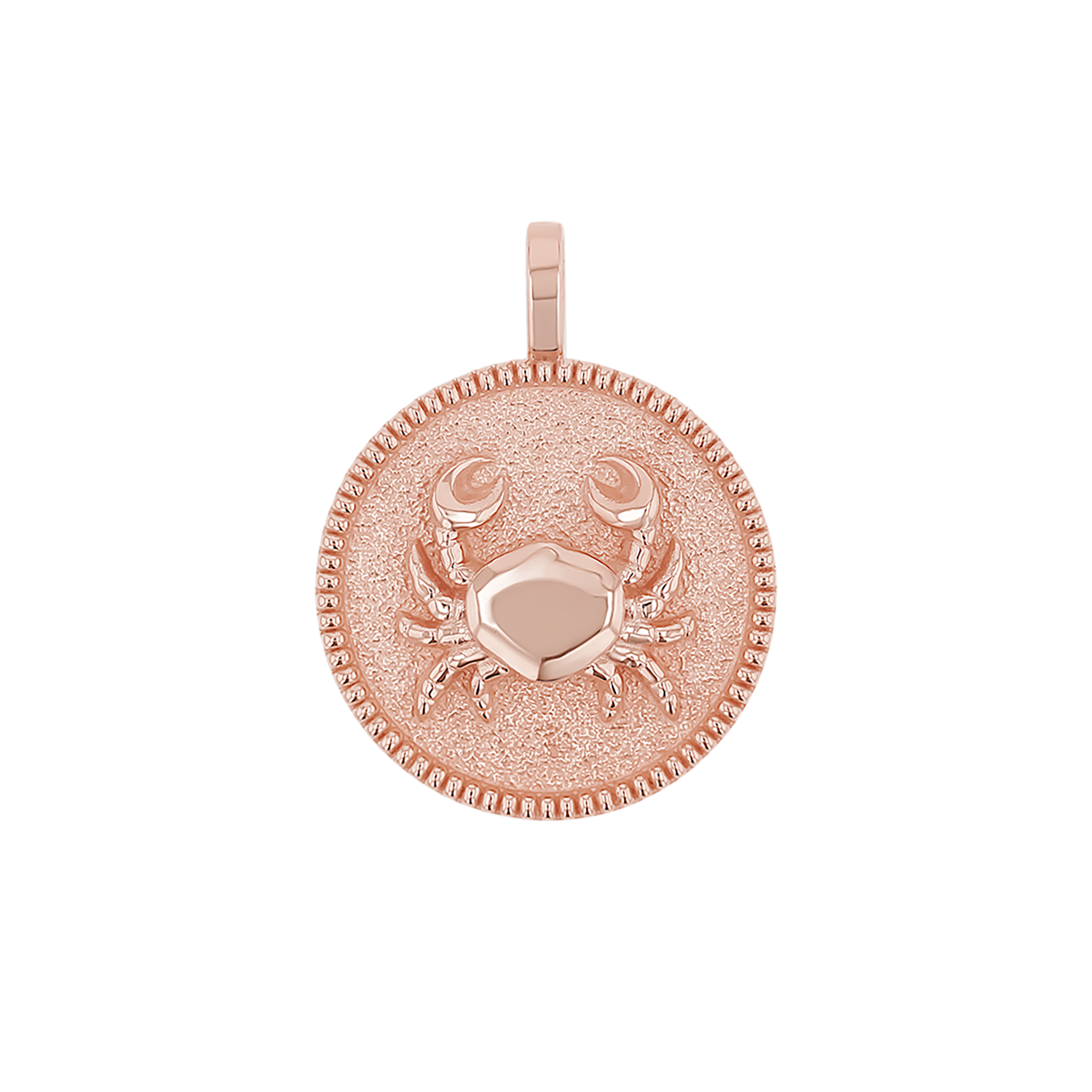 Zodiac Coin Medallion Charm B174029