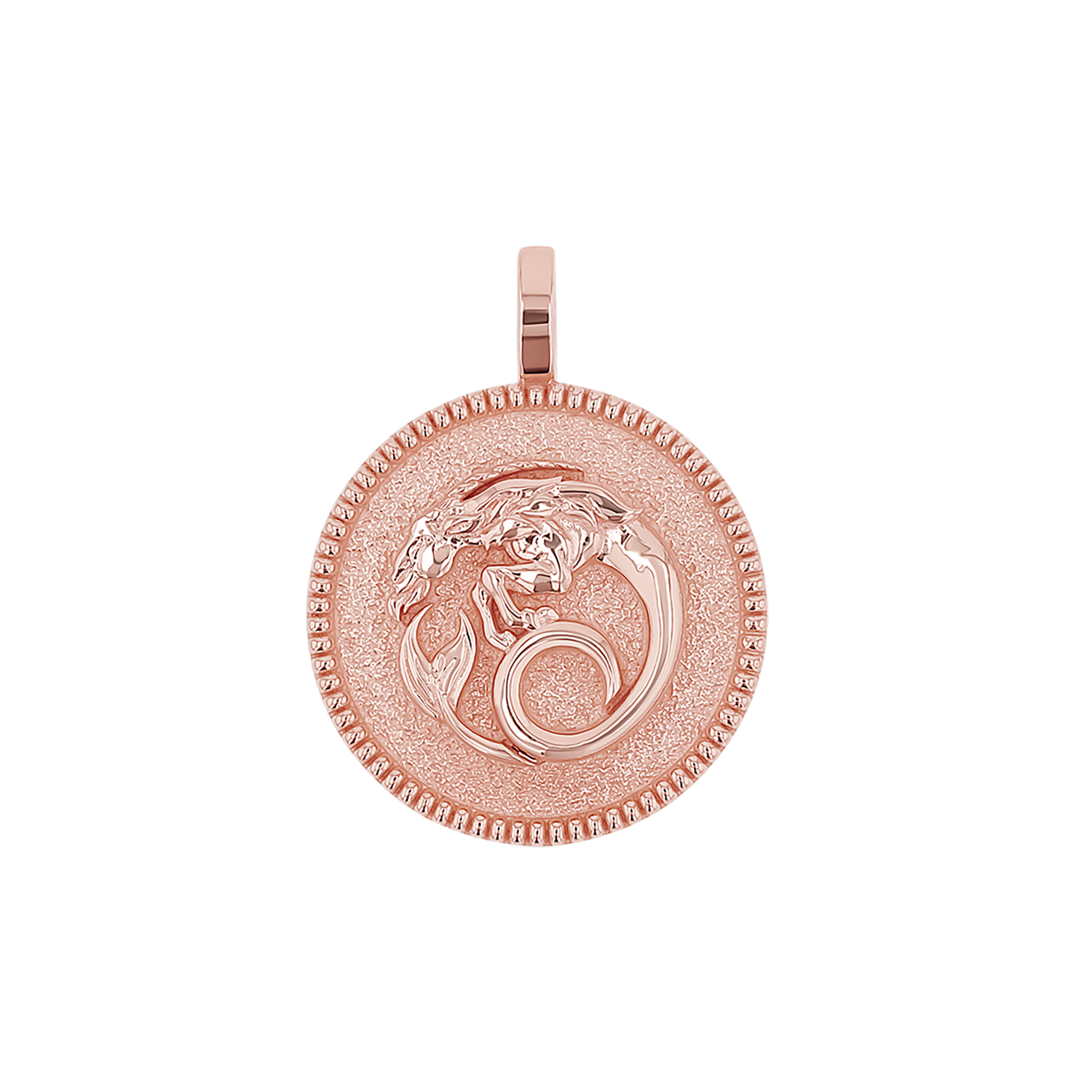 Zodiac Coin Medallion Charm B174029