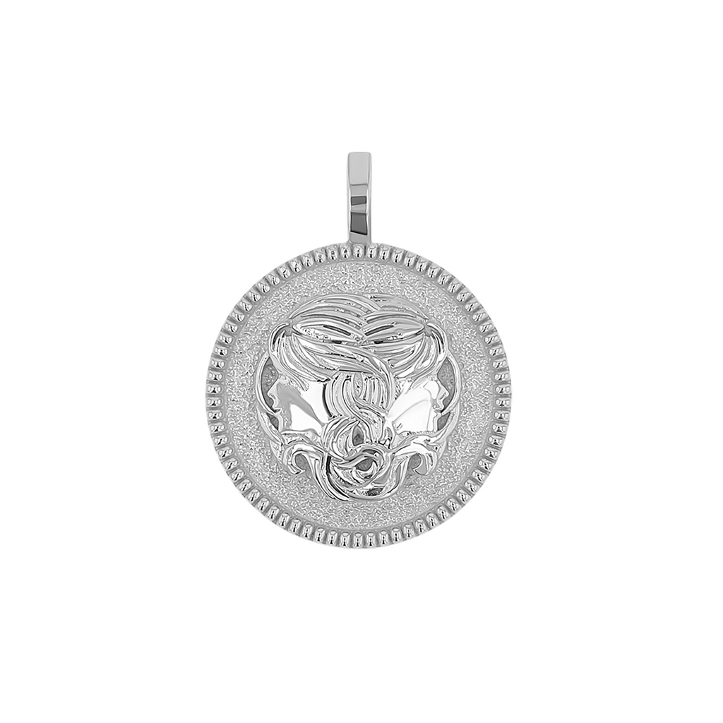 Zodiac Coin Medallion Charm B174029