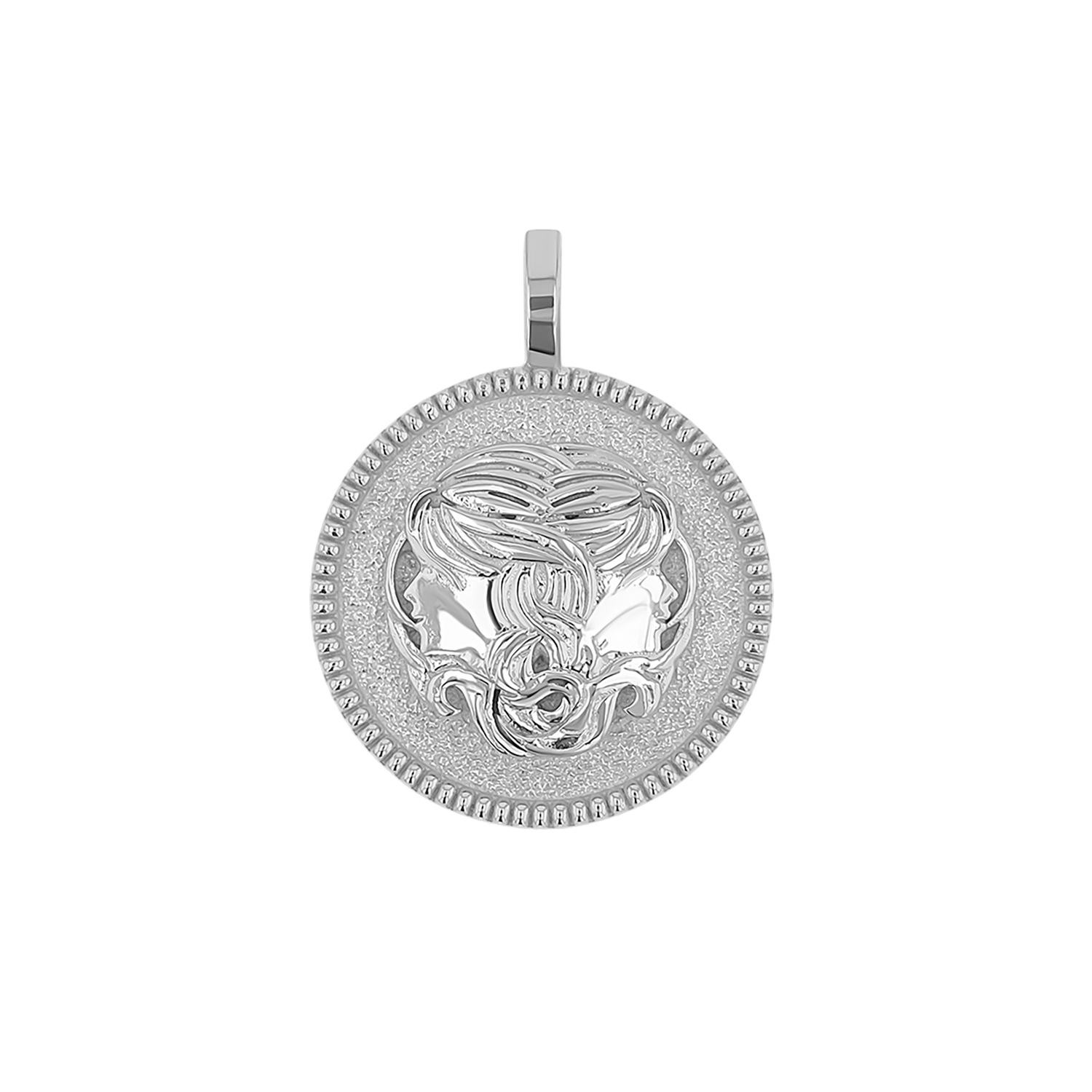 Zodiac Coin Medallion Charm B174029
