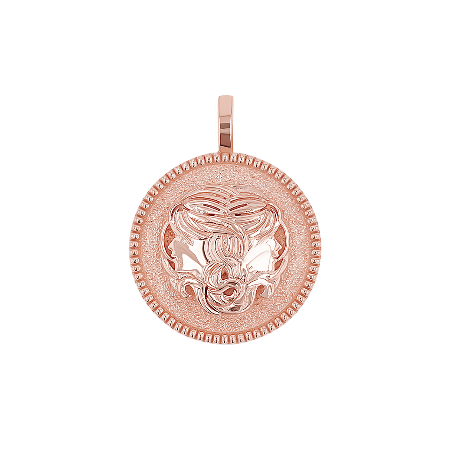 Zodiac Coin Medallion Charm B174029