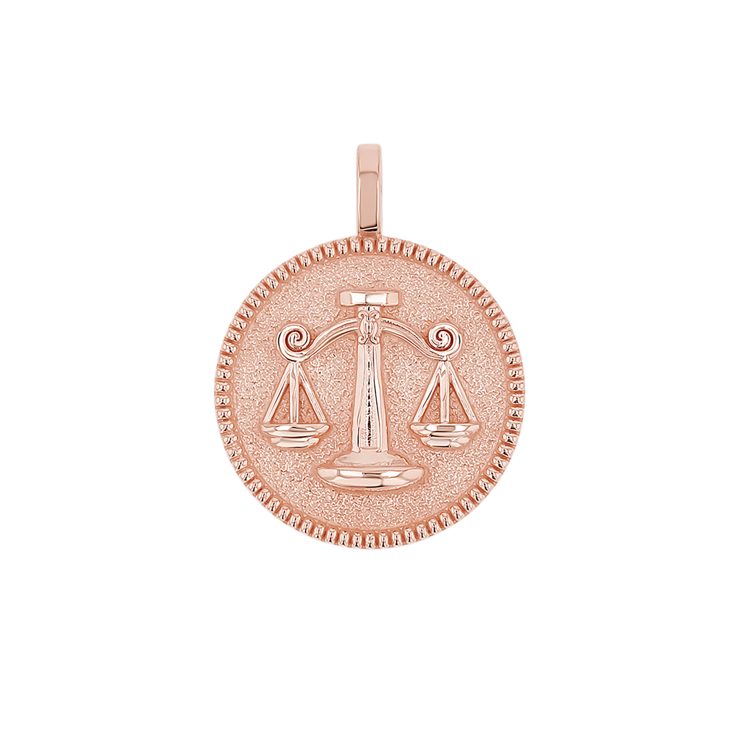 Zodiac Coin Medallion Charm B174029