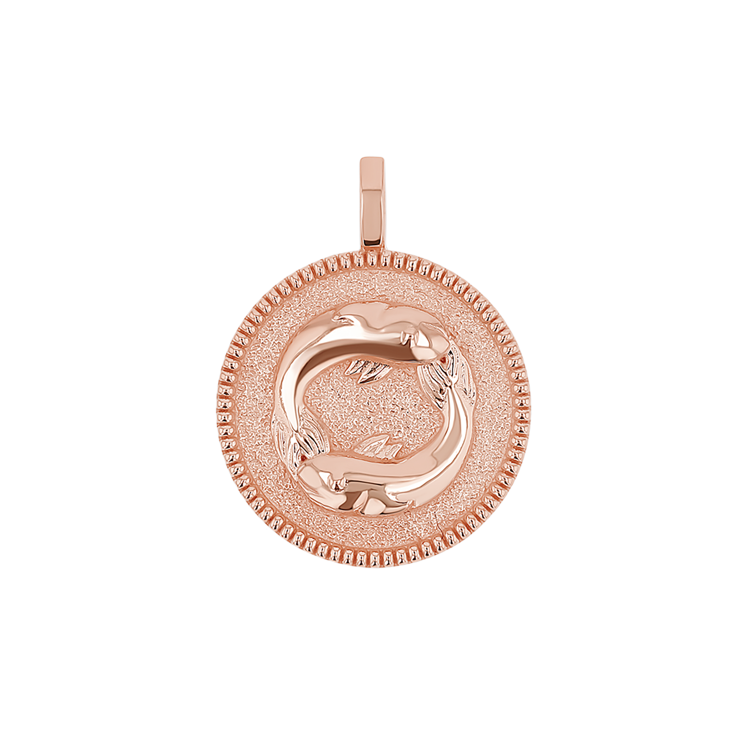 Zodiac Coin Medallion Charm B174029