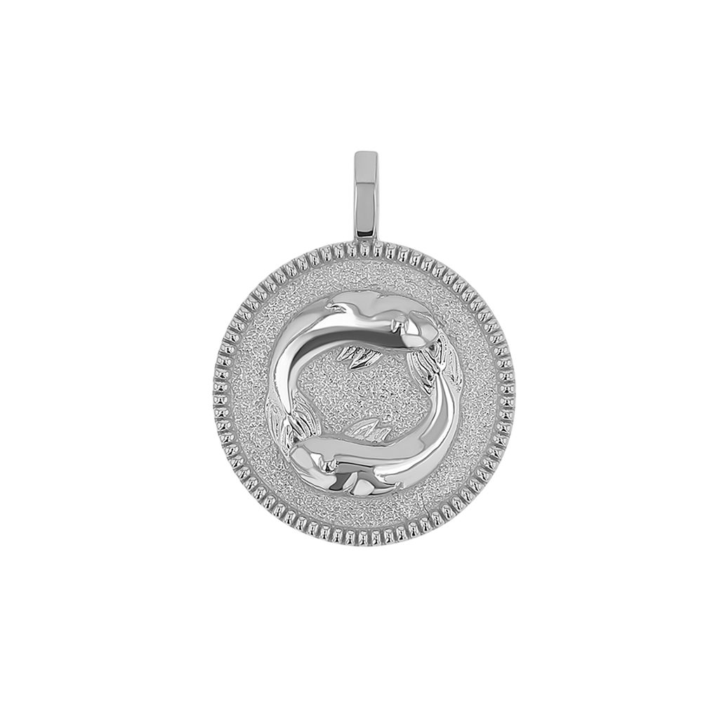 Zodiac Coin Medallion Charm B174029