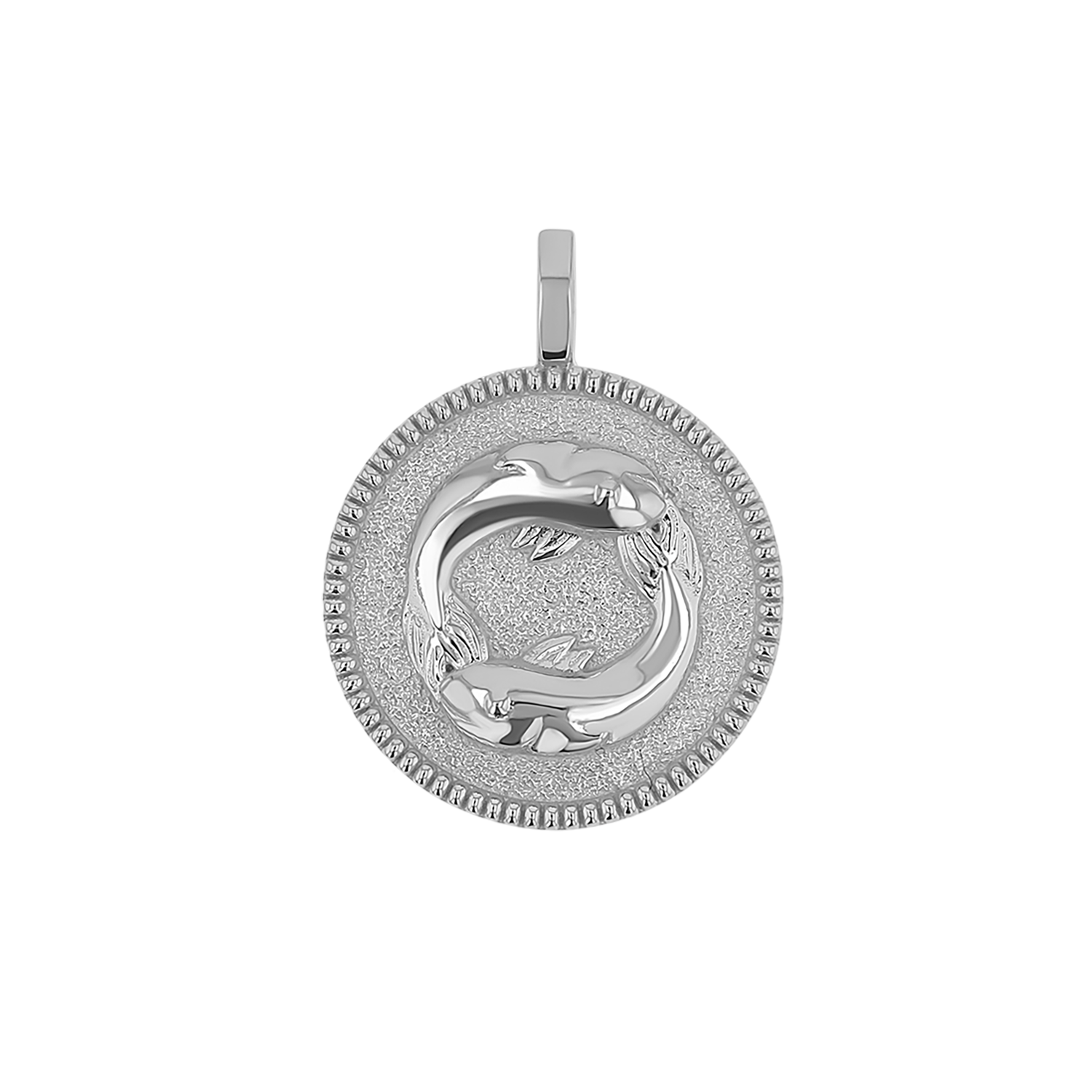 Zodiac Coin Medallion Charm B174029