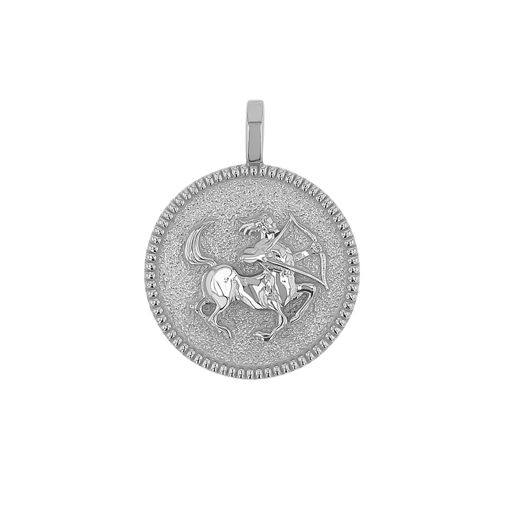 Zodiac Coin Medallion Charm B174029