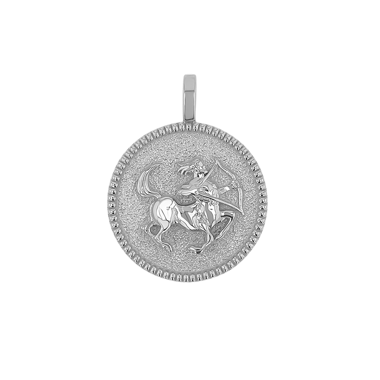 Zodiac Coin Medallion Charm B174029