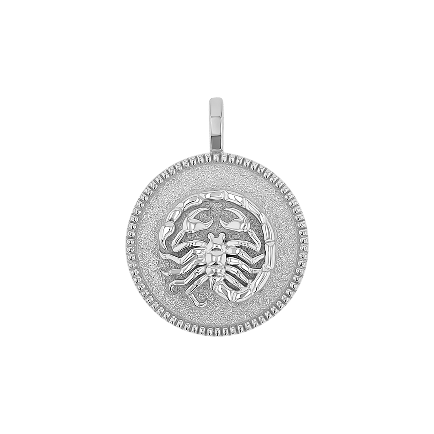 Zodiac Coin Medallion Charm B174029