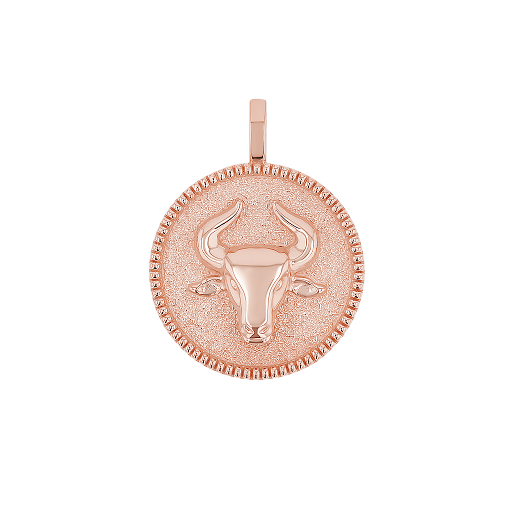Zodiac Coin Medallion Charm B174029