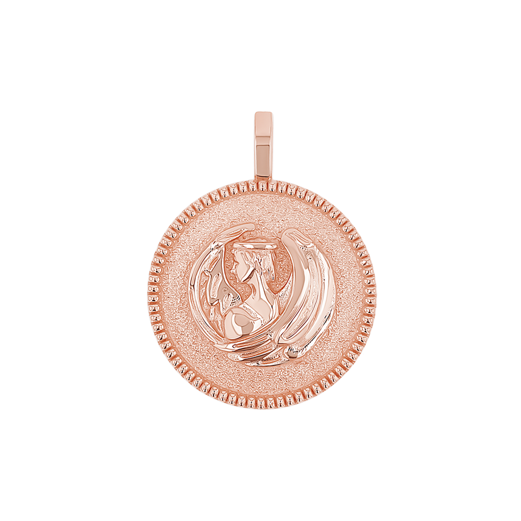 Zodiac Coin Medallion Charm B174029