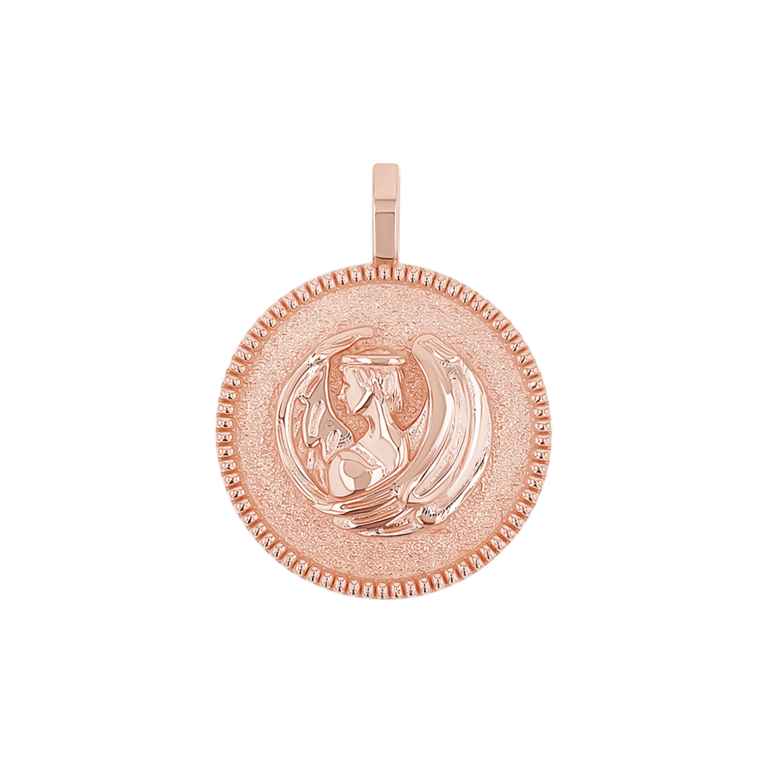 Zodiac Coin Medallion Charm B174029