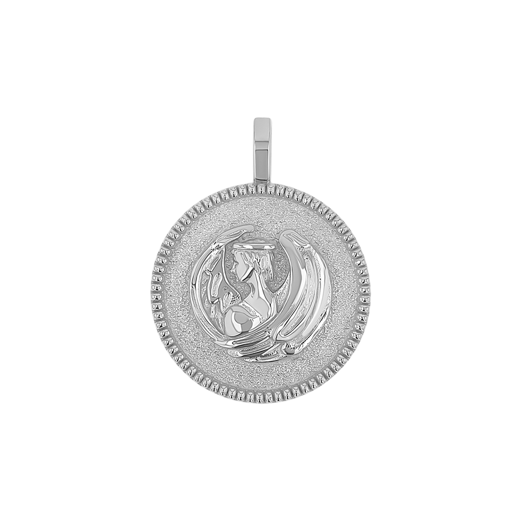 Zodiac Coin Medallion Charm B174029