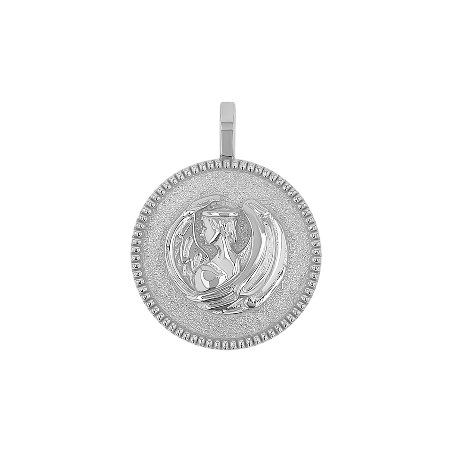 Zodiac Coin Medallion Charm B174029