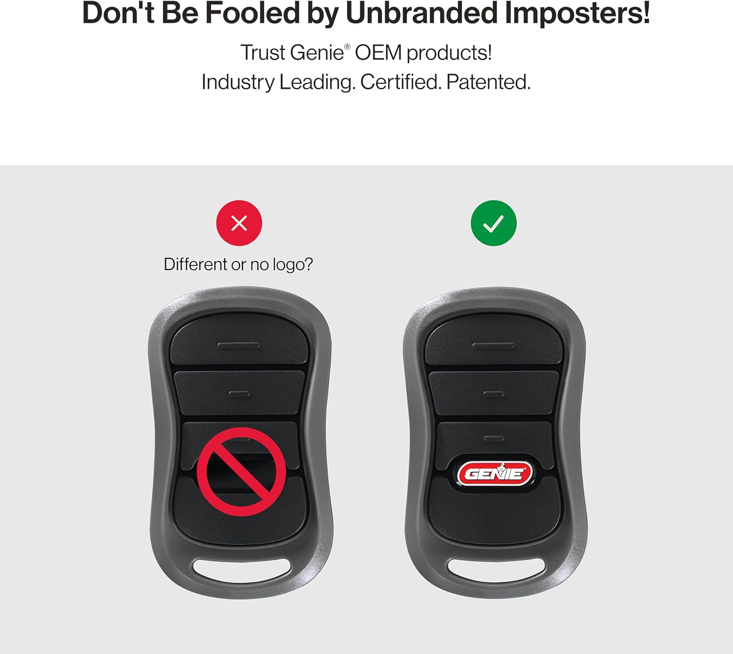 Garage Door Opener Remote, 3-Button, Single Pack C213