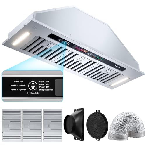 900 CFM Voice Control Kitchen Range Hood M6037