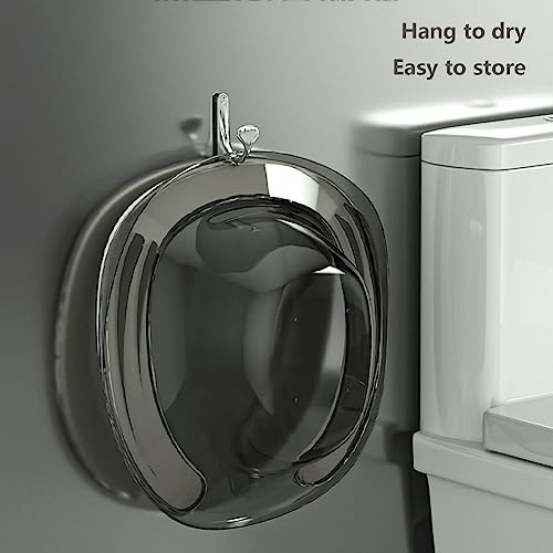 Transparent Gray Foldable Sitz Bath Tub S860