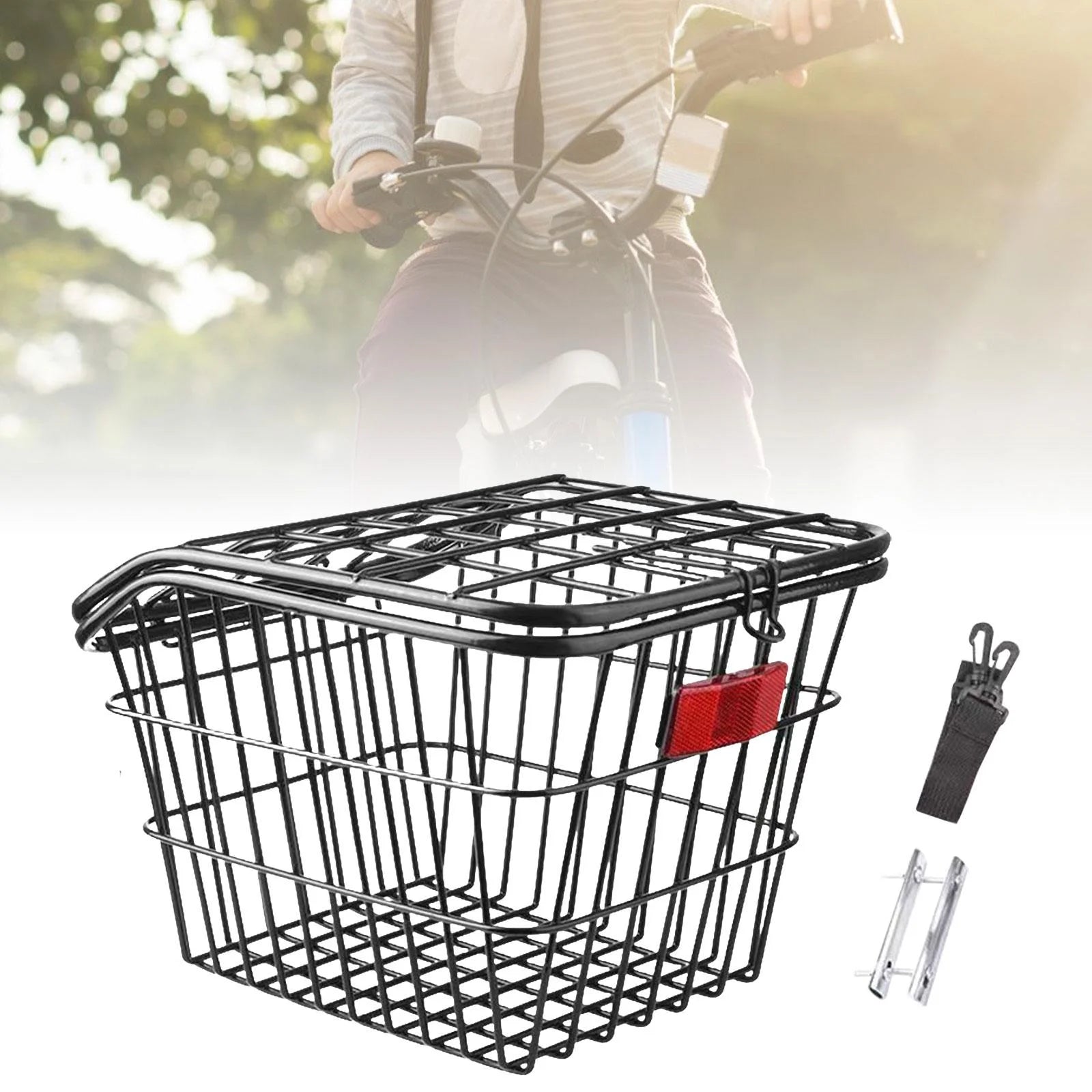 Durable Rear Bike Basket F6084