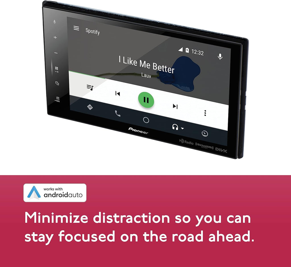 8-inch Digital Media Receiver Wireless Carplay Android Auto Bluetooth HD Radio H138