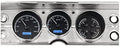 Black Alloy Analog Dash Gauges Kit I297