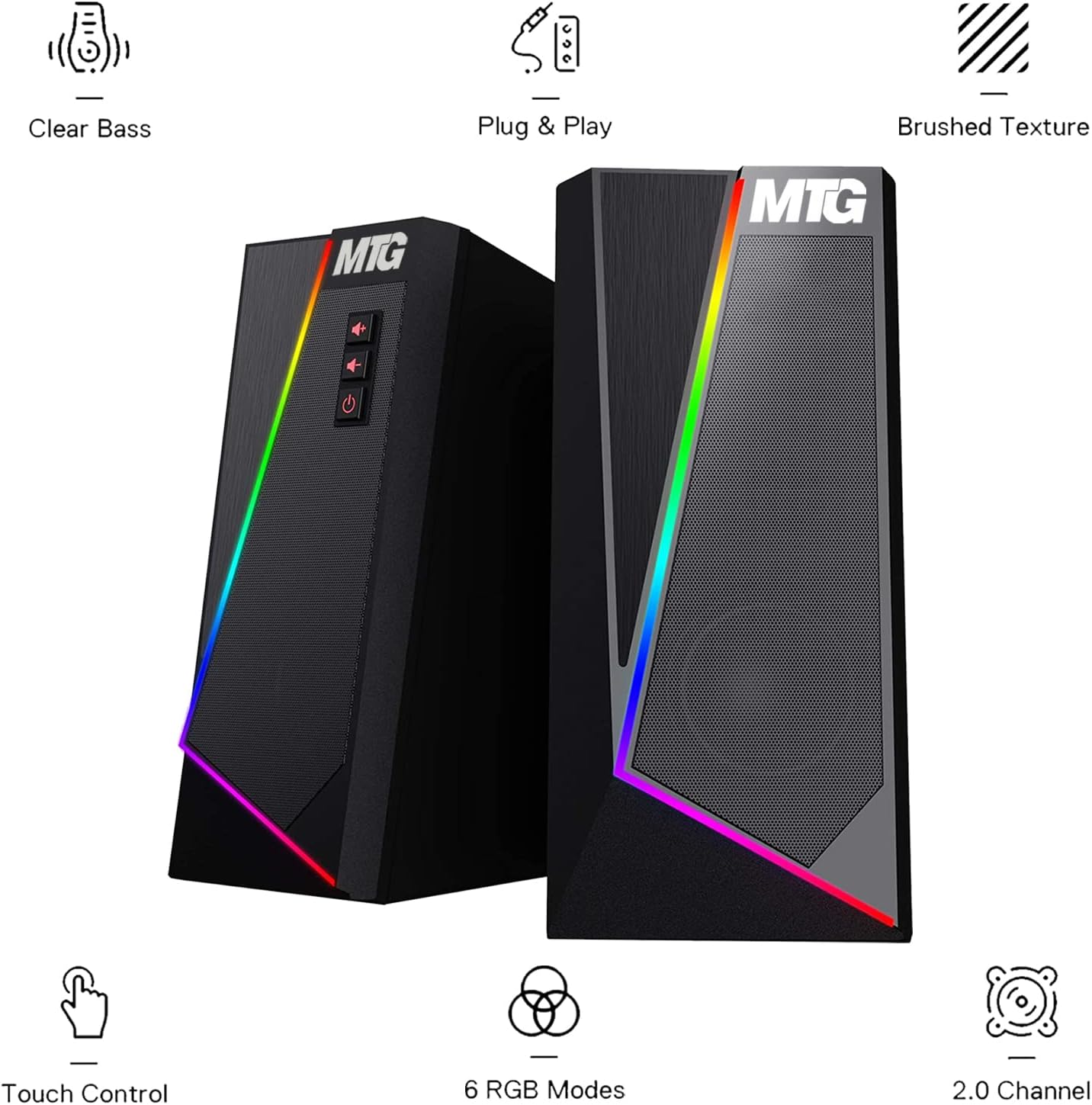 Desktop Computer PC, Intel Core i7 4th Gen, 16GB RAM, 1TB HDD, 22 inch Monitor, RGB Speaker, Keyboard Mouse, WiFi Windows 10 Pro 64-Bit (Renewed) P67021