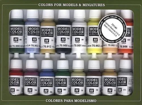 16 Colour Acrylic Paint Set C391
