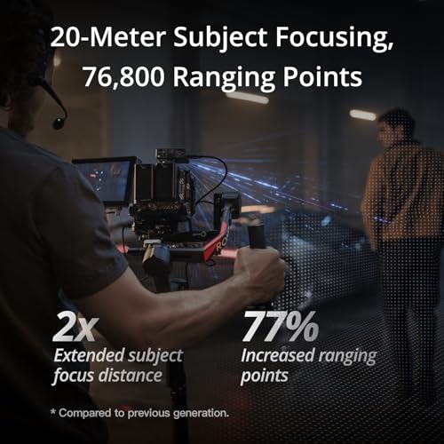 Focus Pro Creator Combo, AMF Lens Control System, 20-Meter Subject Focusing, 76,800 LiDAR Ranging Points, AI Recognition, FIZ Lens Control Hand Unit N4541