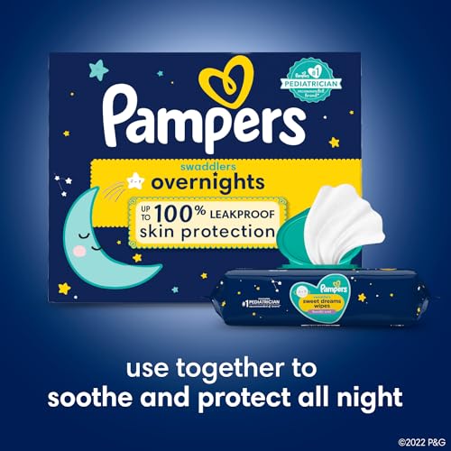 Size 4 Disposable Baby Diapers, 58 Count K790