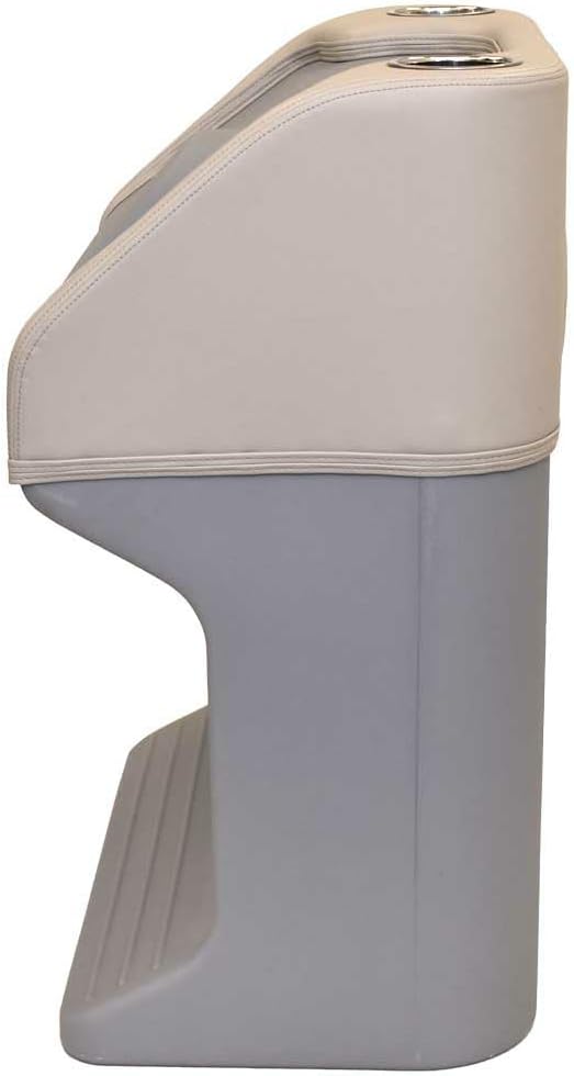 Gray Pontoon Boat Steering Console H5656
