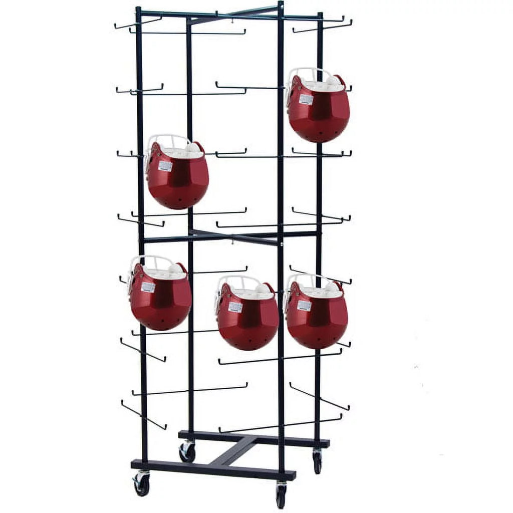 Rolling Football Helmet Rack J791403