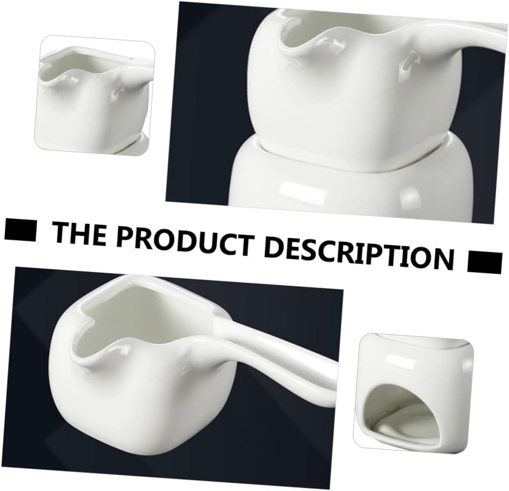 White Ceramic Chocolate Melting Pot M509881