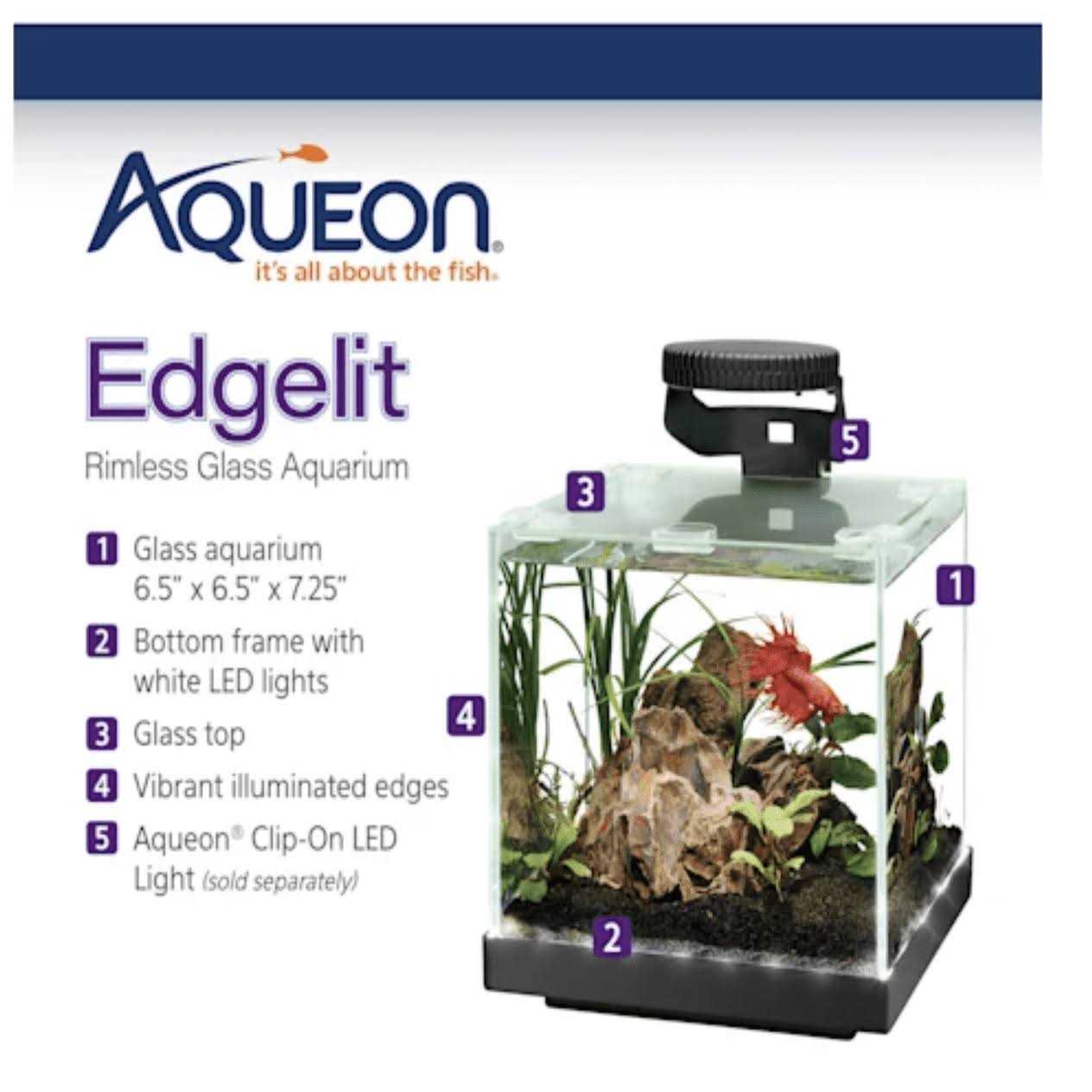 Edgelit Cube Aquarium Q2996