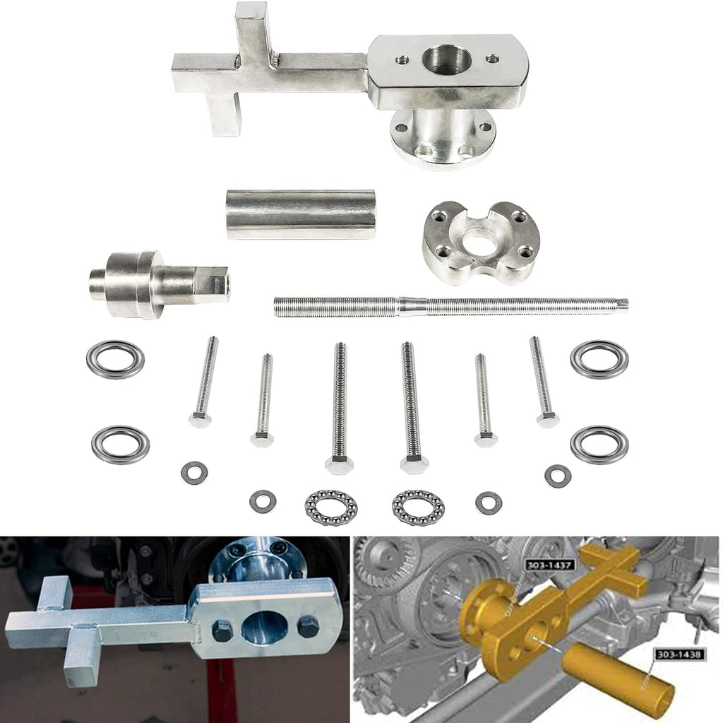 Crankshaft Crank Puller Pulley Set for 3.0lt V6 & 5.0lt V8 E483