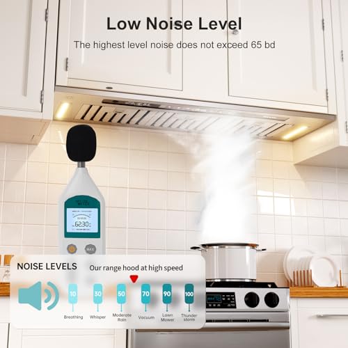 900 CFM Voice Control Kitchen Range Hood M6037