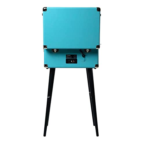 Turquoise 5-in-1 Turntable Music Center with Record Player D6199