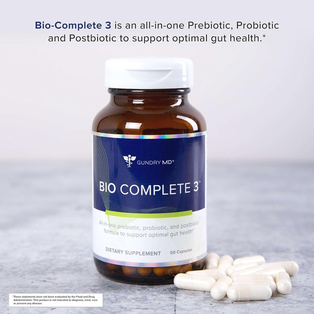 Bio Complete 3 and Total Restore Bundle - Prebiotic, Probiotic, Postbiotic N982