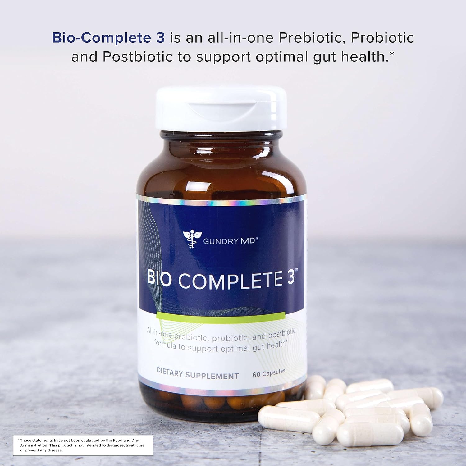 Bio Complete 3 and Total Restore Bundle - Prebiotic, Probiotic, Postbiotic N982