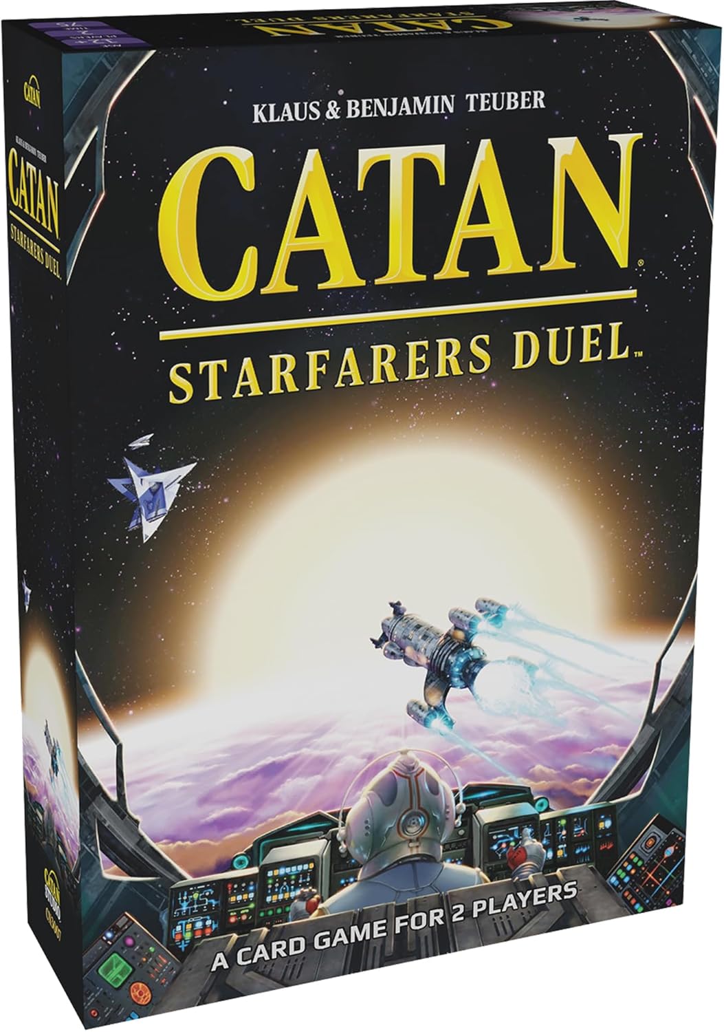 CATAN Starfarers Duel Board Game, 2 Players, Ages 12+, 120 Minute Playtime E41628