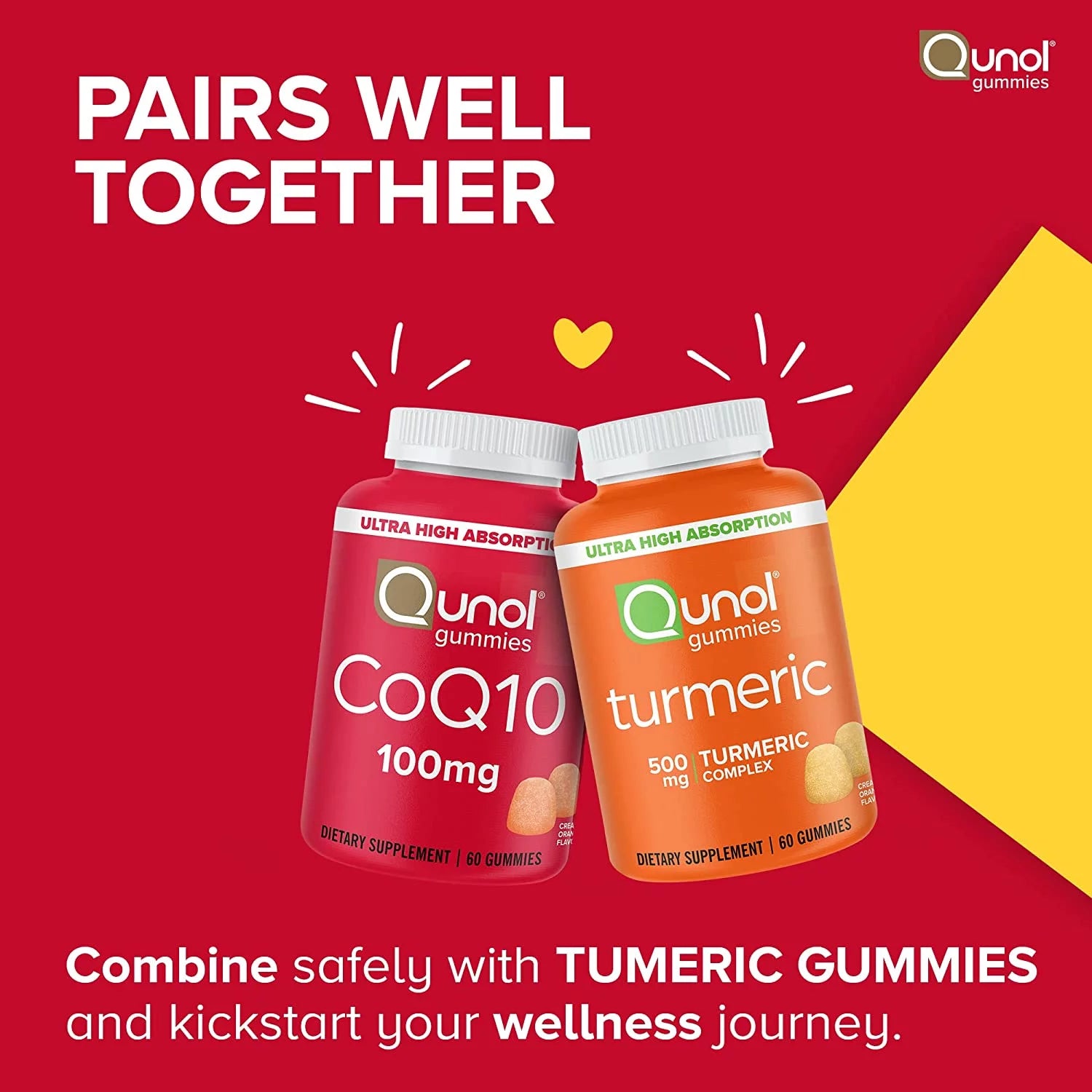 CoQ10 Gummies, 100mg, 90 Count L482621